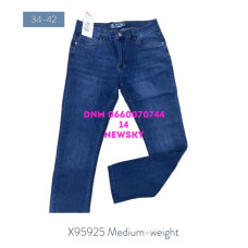 New Sky Класичні джинси синього кольору Classic fit 34-42 95925