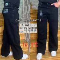 Pagalee Баггі джинси чорного кольору демімезон Baggy 28-36 6101