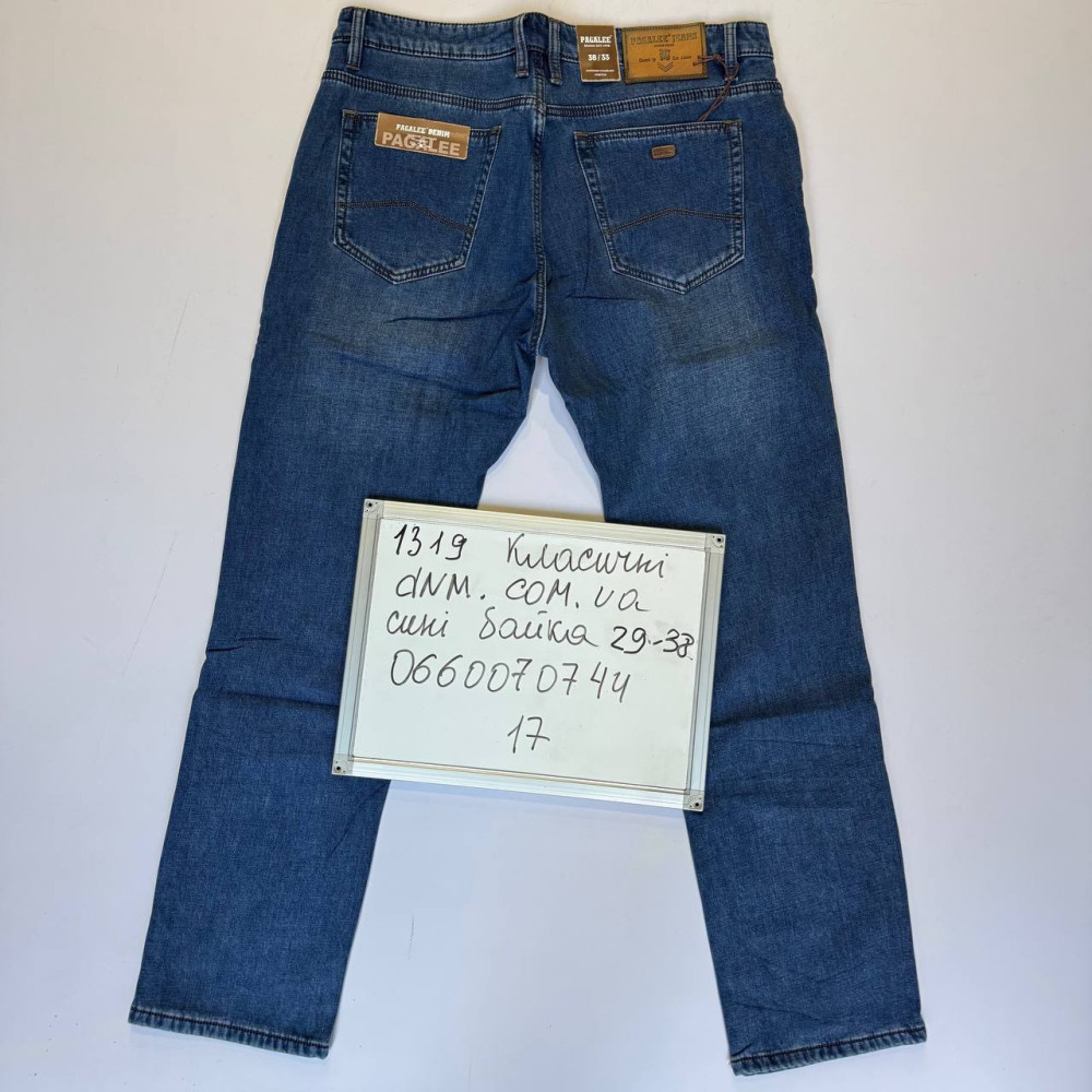 Pagalee Класичні джинси синього кольору Classic fit 29-38 1319