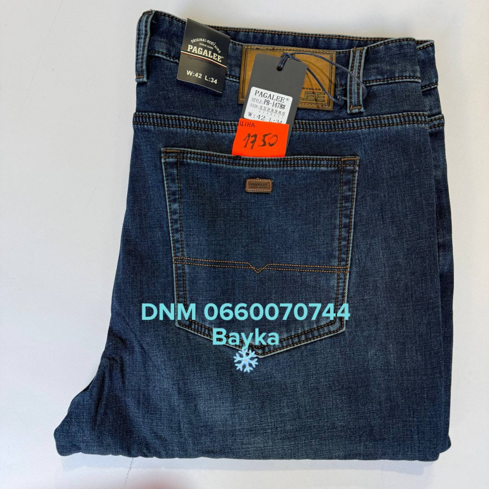 Pagalee Класичні джинси синього кольору Classic fit 32-42 1478