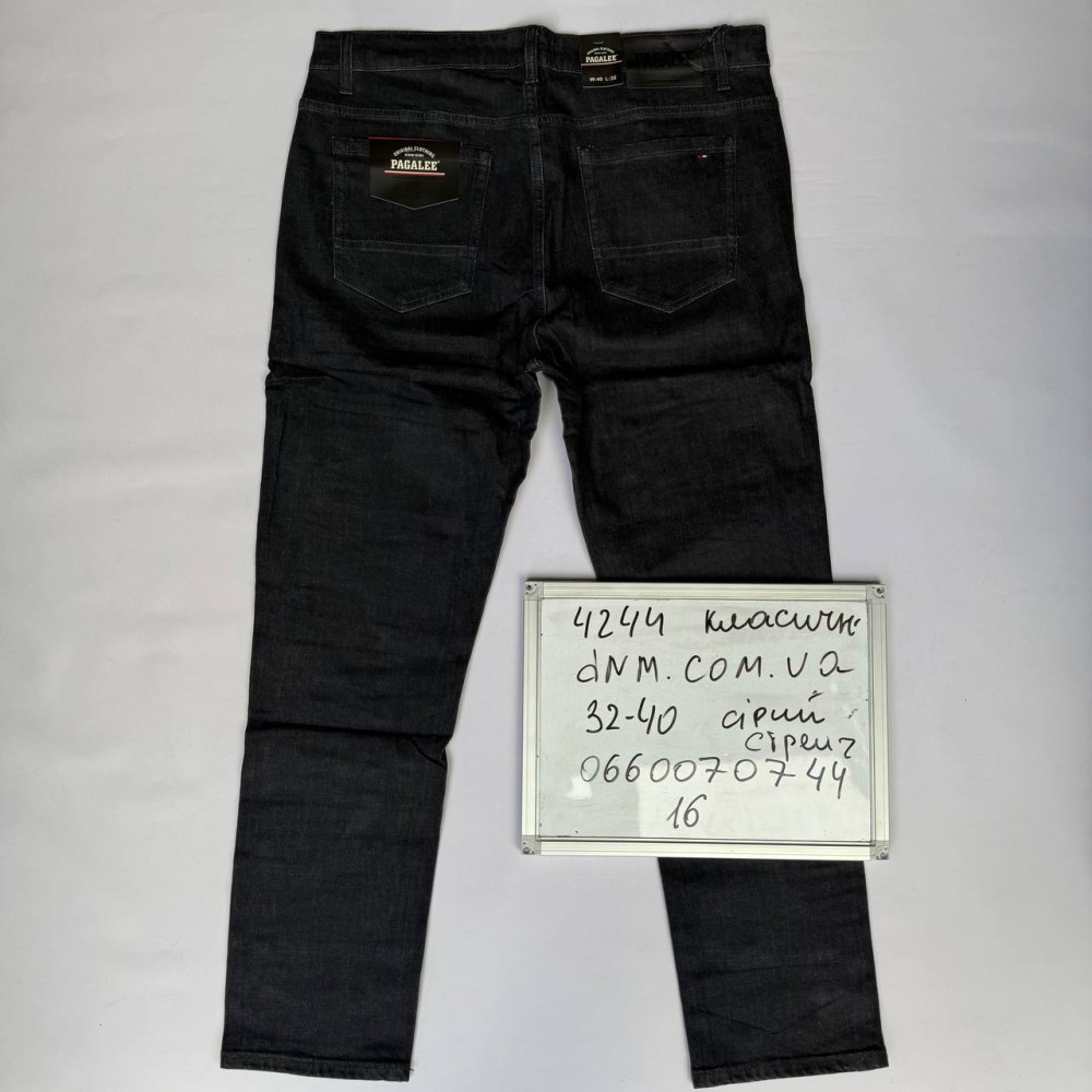 Pagalee Класичні джинси сірого кольору Classic fit 32-40 4244