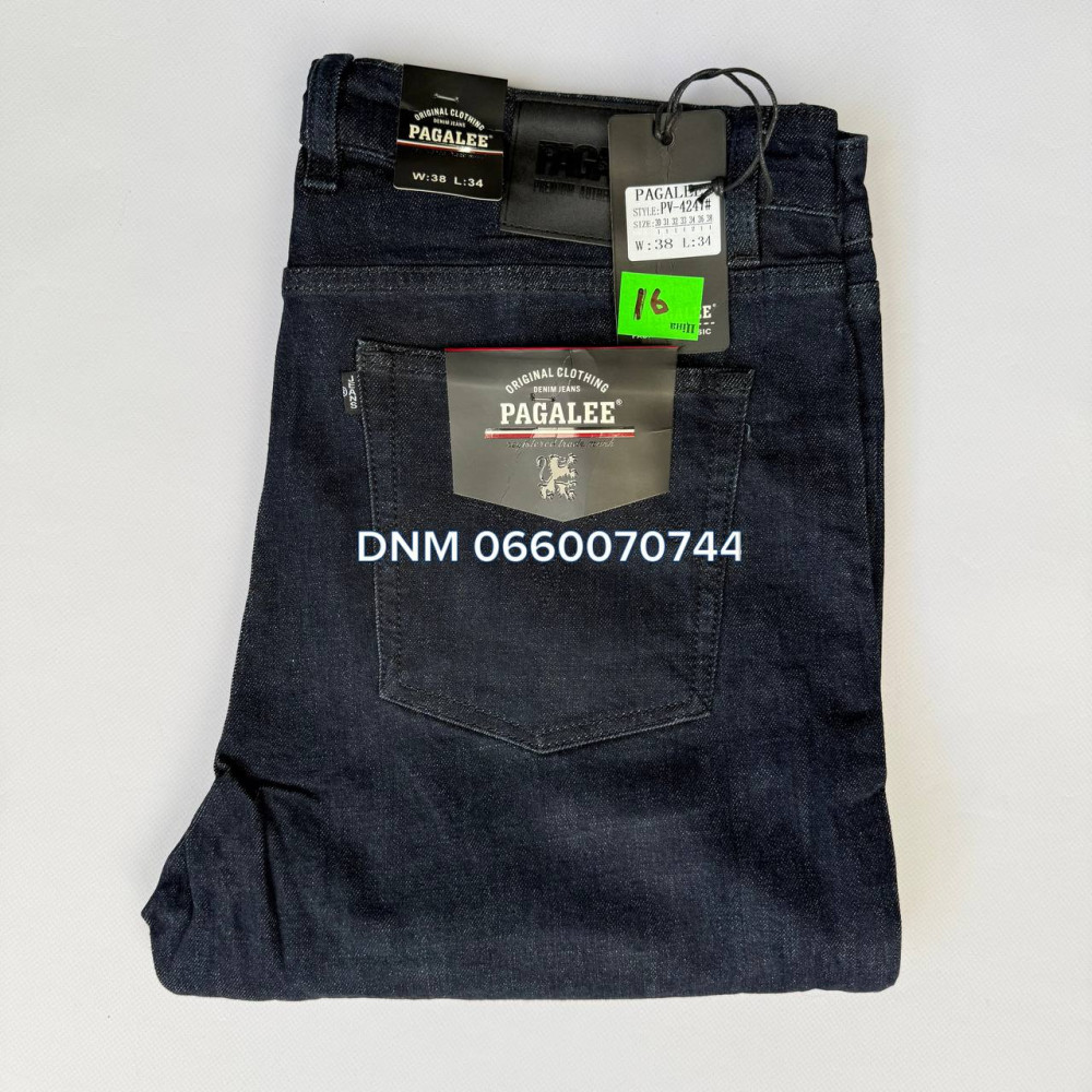 Pagalee Класичні джинси синього кольору Classic fit 30-38 4247
