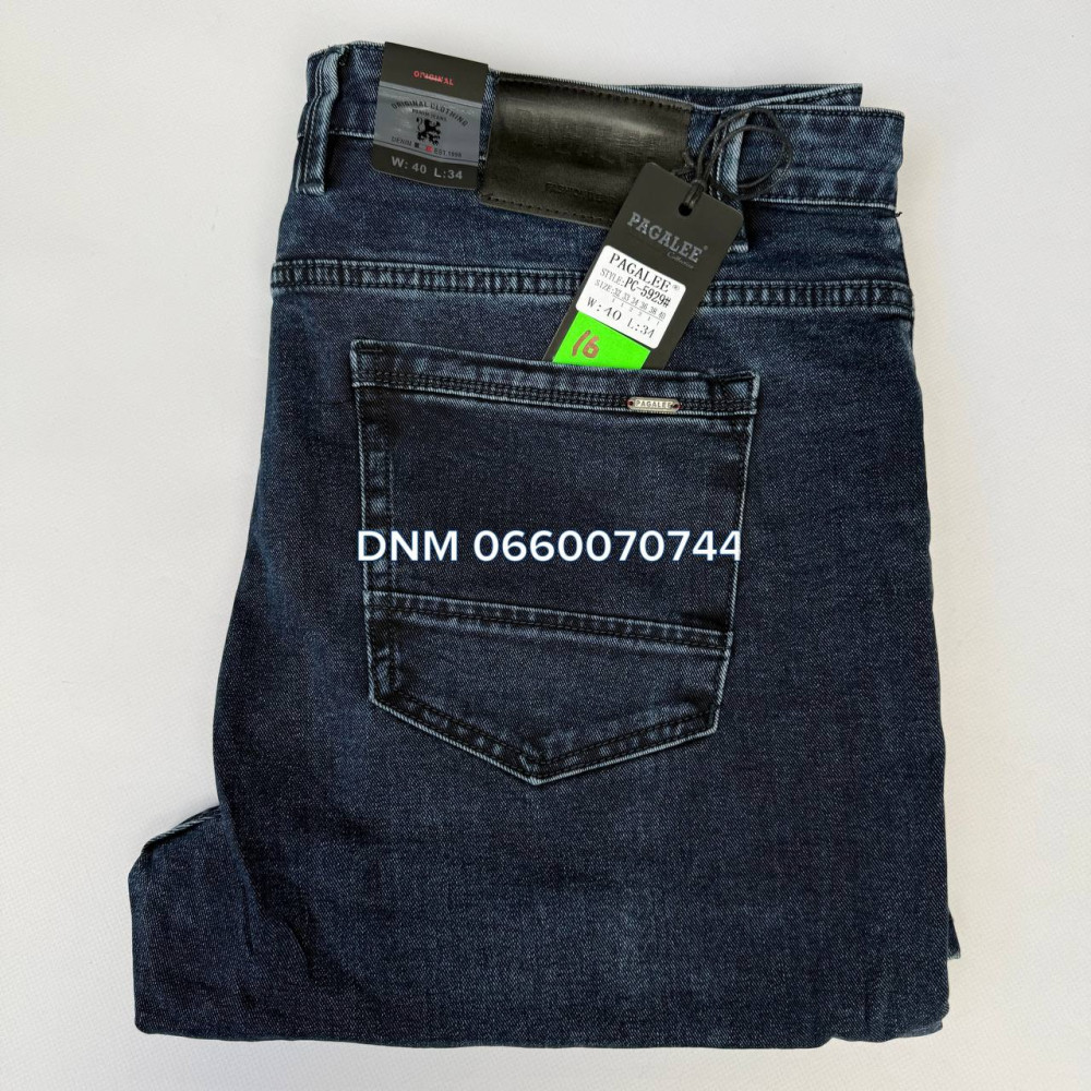 Pagalee Класичні джинси синього кольору Classic fit 32-40 5929