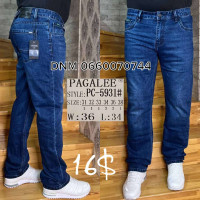 Pagalee Класичні джинси синього кольору Classic fit 31-38 5931