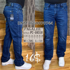 Pagalee Класичні джинси синього кольору Classic fit 31-38 5931