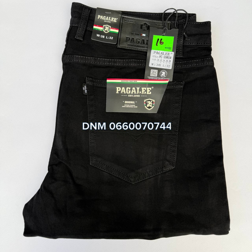 Pagalee Класичні джинси чорного кольору Classic fit 32-38 5981