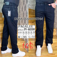 Pagalee Класичні джинси чорного кольору Classic fit 31-36 6030
