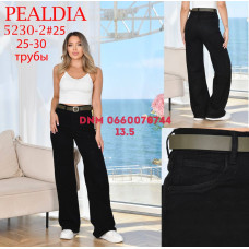 PDA Pealdia  Wide leg джинси чорного кольору широкі 25-30 5230-2