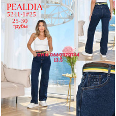 PDA Pealdia  Wide leg джинси синього кольору широкі 25-30 5241-1