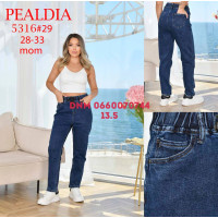 PDA Pealdia  Мом джинси синього кольору Mom fit 28-33 5316