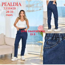 PDA Pealdia  Мом джинси синього кольору Mom fit 28-33 5316