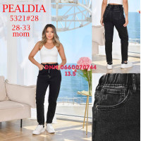 PDA Pealdia  Мом джинси сірого кольору Mom fit 28-33 5321
