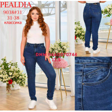 PDA Pealdia  Straight джинси синього кольору рівні 31-38 9038
