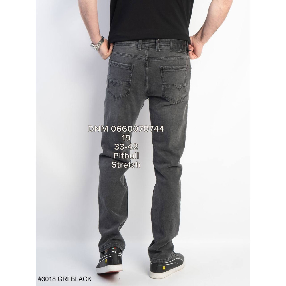 Pitbull Класичні джинси сірого кольору Classic fit 33-42 3018
