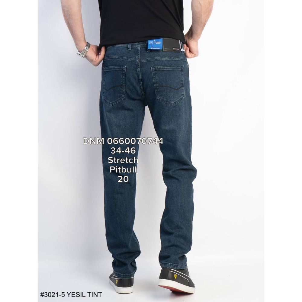 Pitbull Класичні джинси синього кольору Classic fit 34-46 3021-5