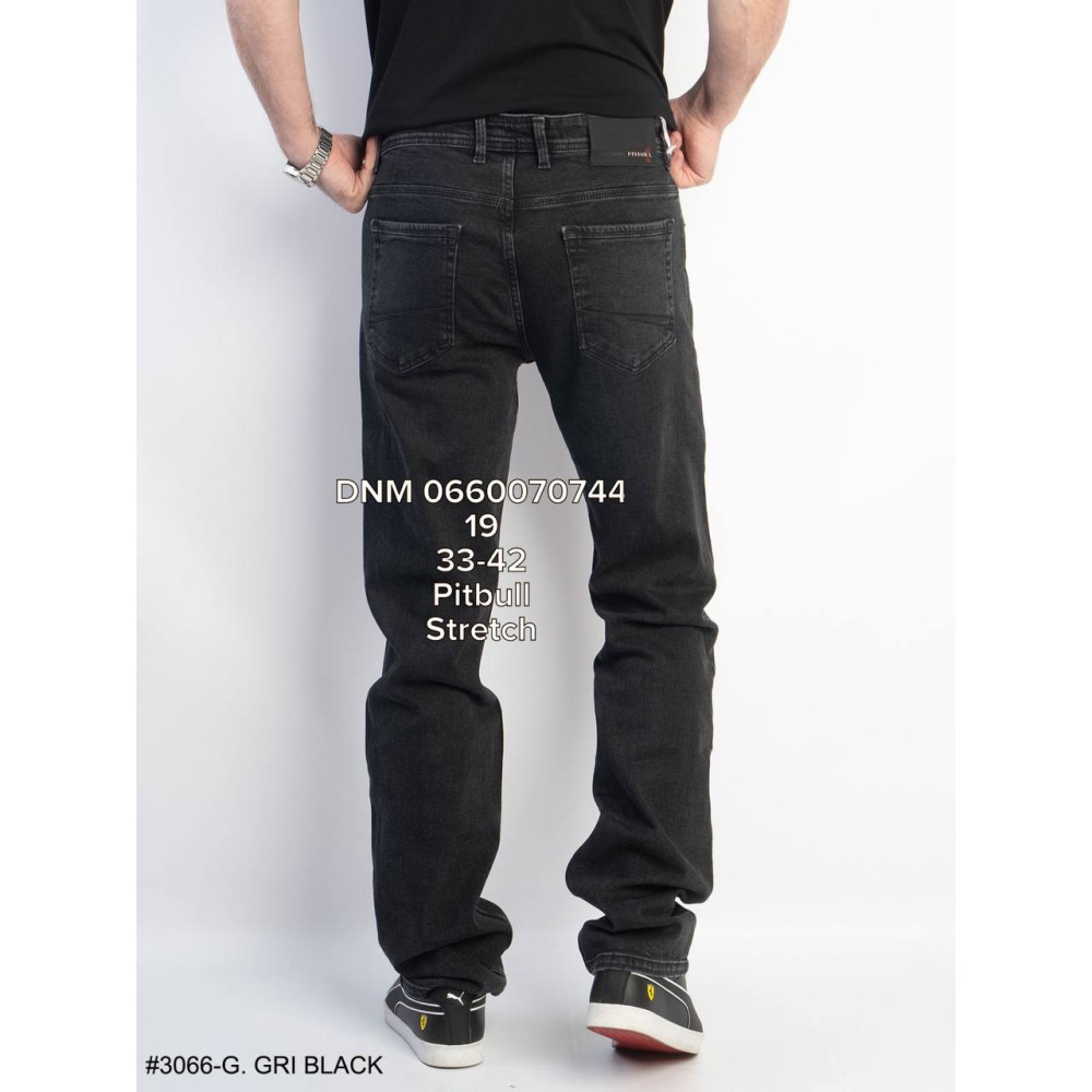 Pitbull Класичні джинси чорного кольору Classic fit 33-42 3066