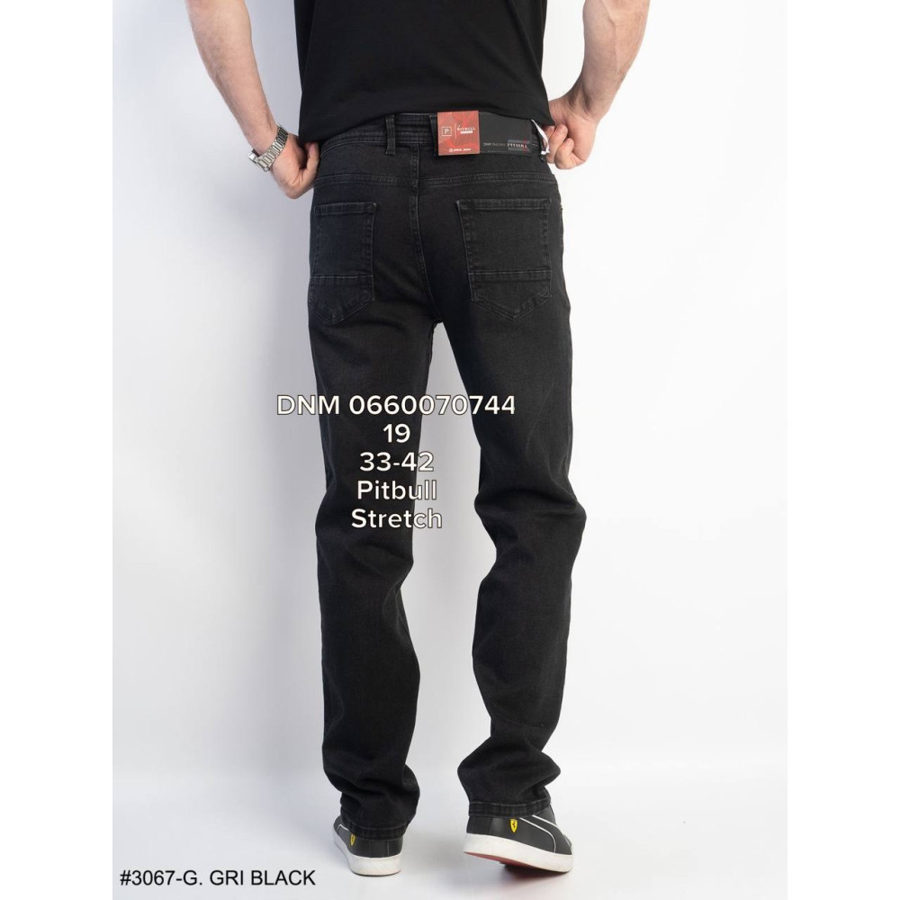 Pitbull Класичні джинси чорного кольору Classic fit 33-42 3067