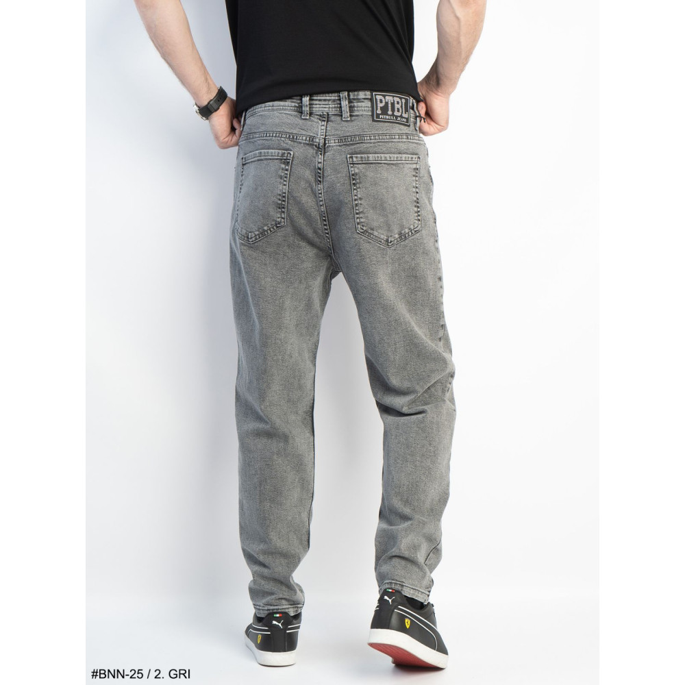 Pitbull Мом джинси сірого кольору Mom fit 30-38 25