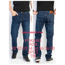 Pokaro Класичні джинси синього кольору Classic fit 32-38 901