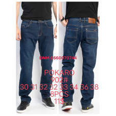 Pokaro Класичні джинси синього кольору Classic fit 30-38 902