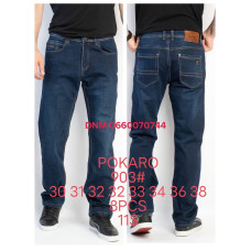 Pokaro Класичні джинси синього кольору Classic fit 30-38 903