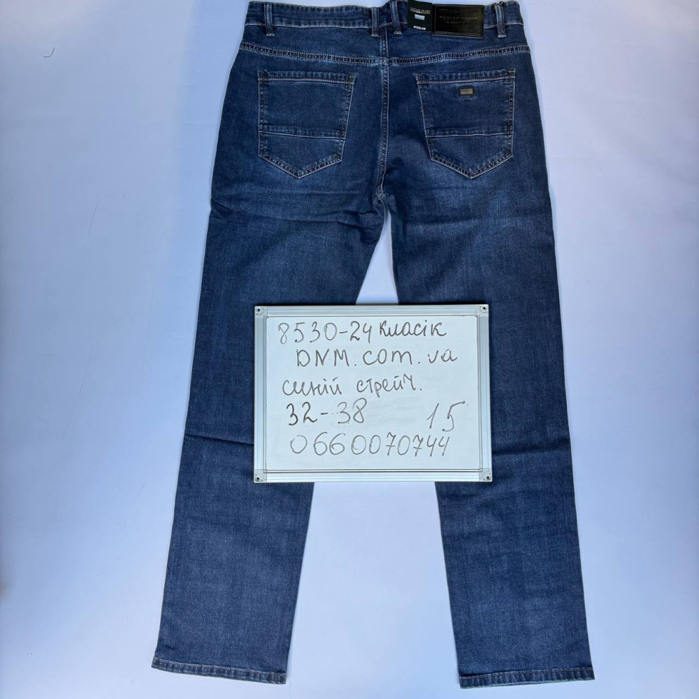 Regass Класичні джинси синього кольору Classic fit 32-38 8530-24