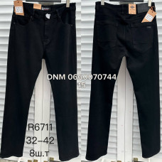 Reigouse Класичні джинси чорного кольору Classic fit 32-42 6711