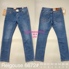 Reigouse Класичні джинси синього кольору Classic fit 29-38 6672