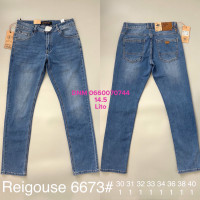 Reigouse Класичні джинси синього кольору Classic fit 30-40 6673