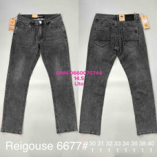 Reigouse Класичні джинси сірого кольору Classic fit 30-40 6677