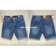 Reigouse Шорти джинсові синього кольору стрейч літо 30-40 7708