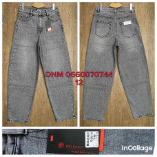 Relucky  Баггі джинси сірого кольору Baggy fit 30-36 0249-1