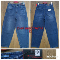 Relucky  Баггі джинси синього кольору Baggy fit 30-36 0262-3