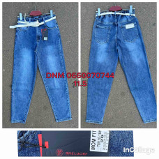 Relucky  Мом джинси синього кольору Mom fit 28-33 110-15