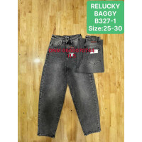 Relucky  Баггі джинси сірого кольору Baggy fit 25-30 327-1