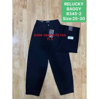 Relucky  Баггі джинси чорного кольору Baggy fit 25-30 345-2