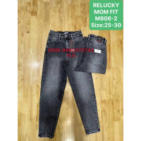 Relucky  Мом джинси сірого кольору Mom fit 25-30 806-2