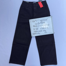 Relucky  Кюлот джинси чорного кольору стрейч Culottes 31-38 0363-1