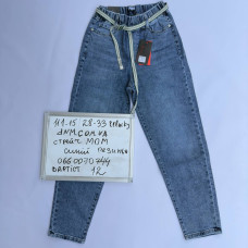 Relucky  Мом джинси синього кольору Mom fit 28-33 111-15