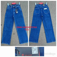 Relucky  Кюлоти джинси синього кольору стрейч Culottes fit 25-30 203-1