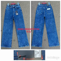 Relucky  Wide leg джинси синього кольору широкі 25-30 306-1