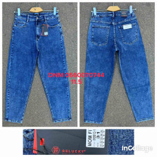Relucky  Мом джинси синього кольору Mom fit 31-38 0512-15