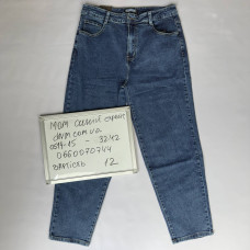 Relucky  Мом джинси синього кольору Mom fit 32-42 0514-15