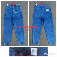 Relucky  Мом джинси синього кольору Mom fit 31-38 0523-15