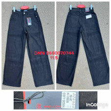 Relucky  Wide leg джинси чорного кольору широкі 25-30 360-1
