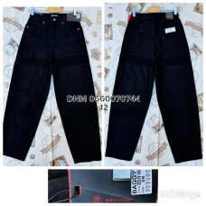 Relucky  Баггі джинси чорного кольору Baggy 28-33 0219-15