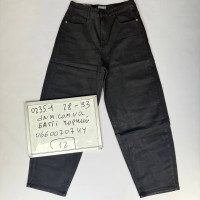 Relucky  Баггі джинси чорного кольору Baggy 28-33 0235-1