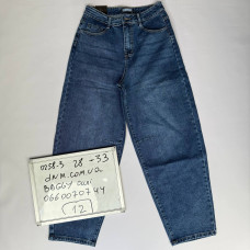 Relucky  Баггі джинси синього кольору Baggy 28-33 0258-3