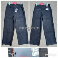Relucky  Кюлоти джинси чорного кольору Culottes 31-38 0363-1