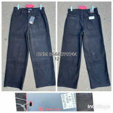 Relucky  Кюлоти джинси чорного кольору Culottes 31-38 0363-1